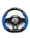 BMW G80 G82 LCI STEERING WHEEL LED (BLUE LEATHER)