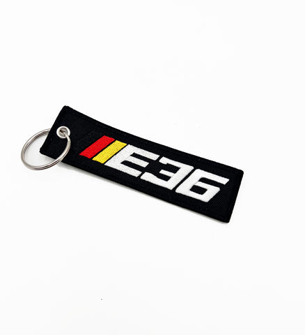 E36 KEY TAG GERMAN COLORS