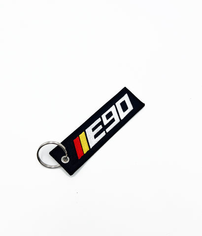 E90 KEY TAG GERMAN COLORS