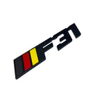 F31 BADGE GERMAN COLORS ( BLACK)
