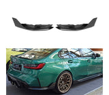 BMW M4 PERFORMANCE STYLE REAR SIDE WINGLETS IN PRE PREG CARBON FIBER (G82/G83)