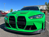 BMW G80 / G82 CSL STYLE FRONT GRILLE IN PRE PREG DRY CARBON FIBER.