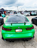 M Performance Style G80 M3 / G82M4 / G83 G87 M2 Carbon Hi Flow Rear Spoiler/ Wing