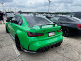 M Performance Style G80 M3 / G82M4 / G83 G87 M2 Carbon Hi Flow Rear Spoiler/ Wing