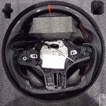 (PREORDER) G8X G2X FULL CARBON FIBER STEERING WHEEL , SIDE PERFORATED LEATHER , HEATED