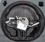 BMW G80 /G82/ G83/ G2X CARBON FIBER STEERING WHEEL WITH PERFORATED LEATHER