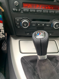 E46 E90 E92 Manual Gear Shift Knob 6 Speed .P.U Leather for all BMW e46, E92 E82