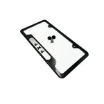 4 X 4 (METAL) LICENSE PLATE FRAME, WITH (FREE AIR FRESHNER)