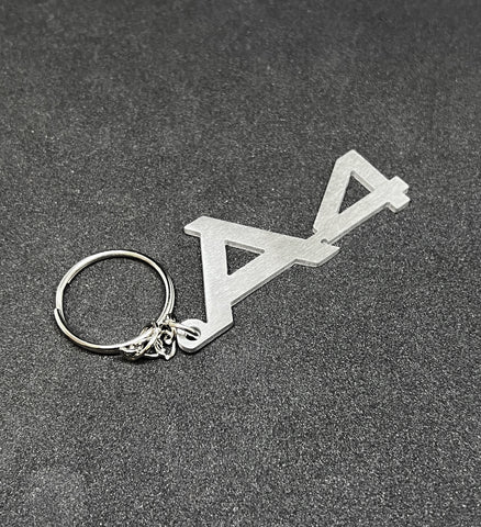 AUDI A4 KEY CHAIN ( STAINLESS STEEL)