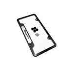 SUPRA CARBON FIBER LICENSE PLATE FRAME ( STAINLESS SUPRA LOGO )