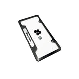 SUPRA CARBON FIBER LICENSE PLATE FRAME ( STAINLESS SUPRA LOGO )