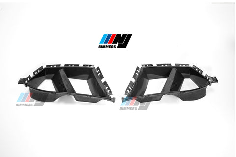BMW G80 / G82/ G83 FRONT DUCTS IN PRE PREG DRY CARBON FIBER.