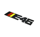 E46 Metal Badge ( Black)