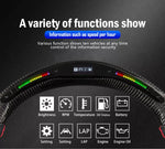 F8X F3X F2X F30 F32 F80 F82 Chassis Steering Wheels ( CARFON FIBER LED WITH LEATHER) M SPORTS ONLY
