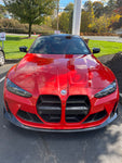 BMW G82/G80 /G83 CSL STYLE LIP CARBON FIBER , HIGH GLOSS.