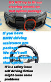 BMW G30/ G32/ G11/ G14 STEERING WHEEL ,CARBON FIBER WITH PERFORATED LEATHER , HEATED.