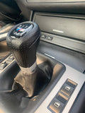 BMW E46 Manual Gear Shift Knob 6 Speed .P.U Leather