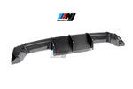 BMW G82 G80 G83 PERFORMANCE STYLE REAR DIFFUSER IN DRY PRE PREG CARBON FIBER