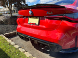 BMW G82 G80 G83 PERFORMANCE STYLE REAR DIFFUSER IN DRY PRE PREG CARBON FIBER
