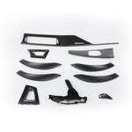 BMW M Performance Carbon Fiber trims ( 10pcs) Dry Carbon Interior Trims with alcantara