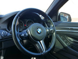 F CHASSIS STEERING WHEEL PADDLE SHIFTERS GLOSS CARBON FIBER ( SET)
