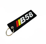 B58 KEY TAG GERMAN COLORS