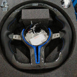 BMW F CHASSIS STEERING WHEEL TRIM( CARBON FIBER)