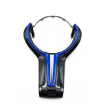 BMW F CHASSIS STEERING WHEEL TRIM( CARBON FIBER)