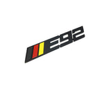 E92 METAL BADGE ( Black ) GERMAN COLORS