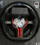 BMW F CHASSIS STEERING WHEEL TRIM( CARBON FIBER)