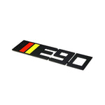 E90 METAL BADGE ( BLACK ) GERMAN COLORS