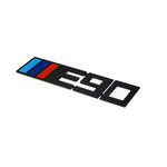 E90 METAL BADGE ( BLACK ) M COLORS