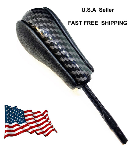 BMW E90 Automatic Gear Shifter Carbon Fiber with leather For E92 ,E82,E91 E93