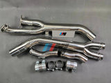 BMW G80 G82 G83 Single Mid-Pipes. Resonator delete. MIDPIPES.