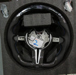 F8X F3X F2X F30 F32 F80 F82 Chassis Steering Wheels ( CARFON FIBER LED WITH LEATHER) M SPORTS ONLY