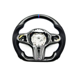 BMW  G80 /G82/ G83 CARBON FIBER STEERING WHEEL WITH PERFORATED LEATHER
