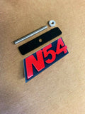 N54 Front Grill Badge , Aluminum