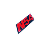N54 Front Grill Badge , Aluminum