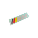 N54 GREY DECAL/ WINDOW STICKER GERMAN COLORS