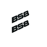 B58 SIDE BADGE ( SET OF 2 ) BLACK